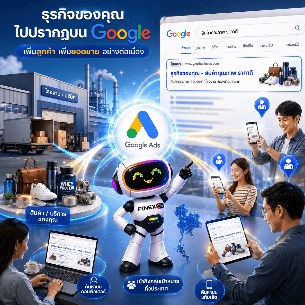 ทำไมต้องยิงโฆษณา Google Ads - Finex OS